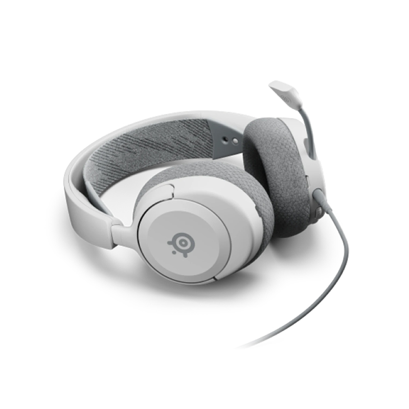 هدفون با سیم گیمینگ استیل سریز مدل SteelSeries Arctis Nova 1 White